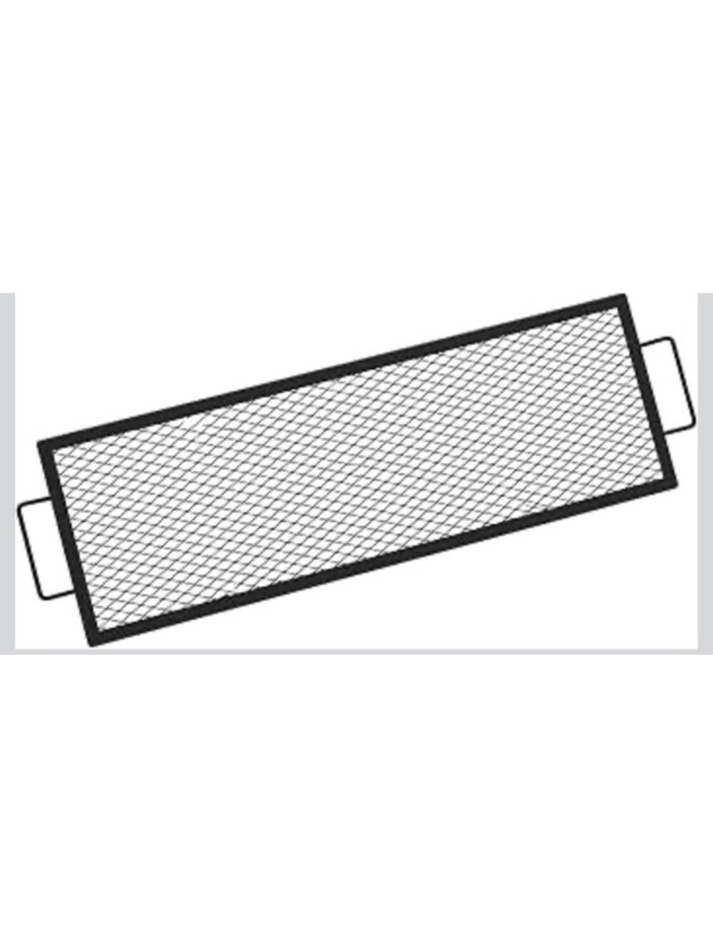 onlyfire Heavy-Duty Rectangular Fire Pit Grill Grate with X-Marks Design 44"
